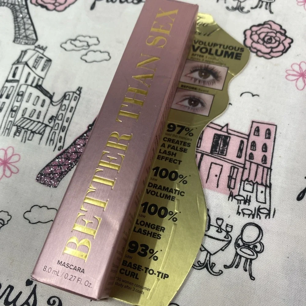 Too Faced Better Than Sex Mascara Brand New 100% Authentic